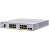 Характеристики Коммутатор Cisco CBS350 Managed 16-port GE, Full PoE, 2x1G SFP (CBS350-16FP-2G-EU)