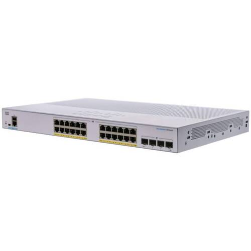 Характеристики Коммутатор Cisco CBS350 Managed 24-port GE, Full PoE, 4x1G SFP (CBS350-24FP-4G-EU)