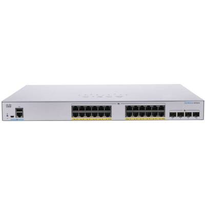 Характеристики Коммутатор Cisco BS350 Managed 24-port GE, PoE, 4x1G SFP (CBS350-24P-4G-EU)