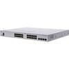 Коммутатор Cisco CBS350 Managed 24-port GE, 4x10G SFP+ (CBS350-24T-4X-EU)