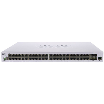 Характеристики Коммутатор Cisco CBS350 Managed 48-port GE, 4x10G SFP+ (CBS350-48T-4X-EU)