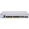 Коммутатор Cisco CBS350 Managed 8-port GE, Full PoE, Ext PS, 2x1G Combo (CBS350-8FP-E-2G-EU)