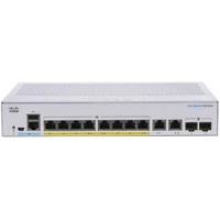 Коммутатор Cisco CBS350 Managed 8-port GE, Full PoE, 2x1G Combo (CBS350-8FP-2G-EU)