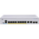 Характеристики Коммутатор Cisco CBS350 Managed 8-port GE, Full PoE, Ext PS, 2x1G Combo (CBS350-8FP-E-2G-EU)