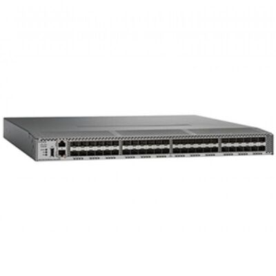 Характеристики Коммутатор Cisco MDS 9148S 16G FC switch, w/ 12 active ports + 8G SW SFPs (DS-C9148S-D12P8K9)