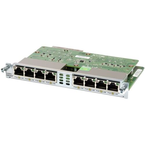 Характеристики Модуль расширения Cisco EHWIC-D-8ESG-P