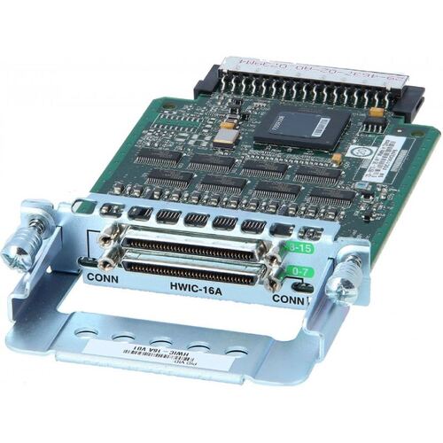 Характеристики Модуль расширения Cisco HWIC-16A