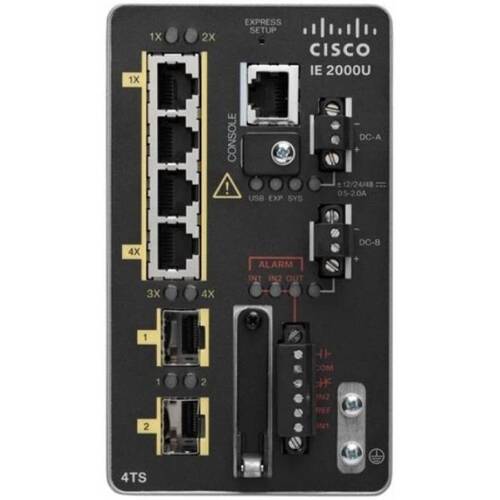 Коммутатор Cisco Catalyst IE-2000 4 10/100,2 FE SFP, Base (IE-2000-4TS-B)