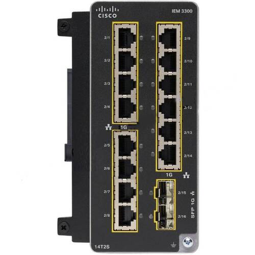 Характеристики Модуль расширения Cisco IEM-3300-14T2S