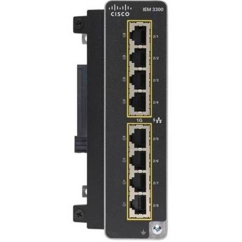 Характеристики Модуль расширения Cisco IEM-3300-8T