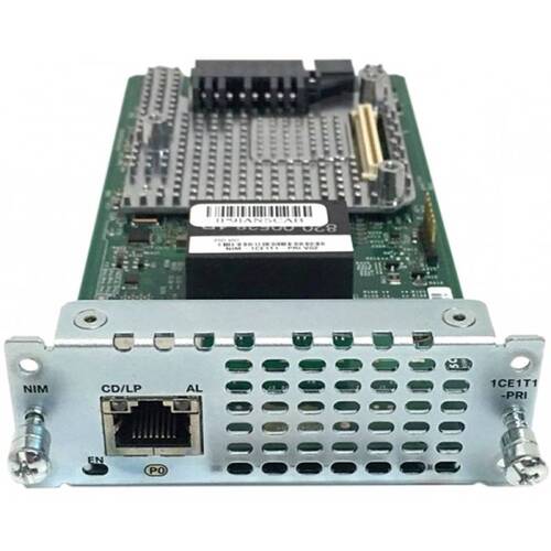 Характеристики Модуль расширения Cisco NIM-1CE1T1-PRI