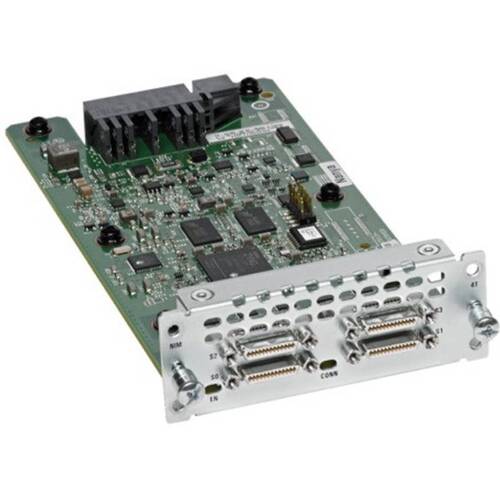 Характеристики Модуль расширения Cisco NIM-4T