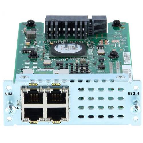 Характеристики Модуль расширения Cisco NIM-ES2-4