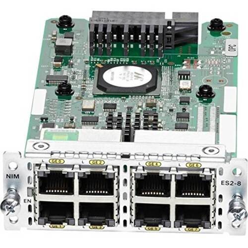 Характеристики Модуль расширения Cisco NIM-ES2-8