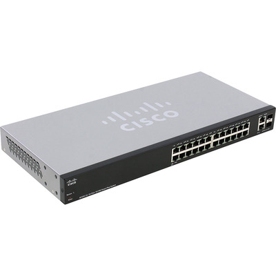 Характеристики Коммутатор Cisco SF220-24 24-Port 10/100 Smart Plus Switch (SF220-24-K9-EU)