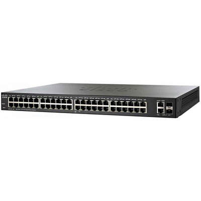Характеристики Коммутатор Cisco SF220-48 48-Port 10/100 Smart Plus Switch (SF220-48-K9-EU)