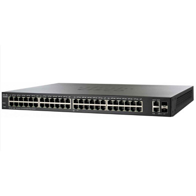 Характеристики Коммутатор Cisco SF220-48P 48-Port 10/100 PoE Smart Plus Switch (SF220-48P-K9-EU)