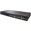 Характеристики Коммутатор Cisco SF250-24 24-Port 10/100 Smart Switch (SF250-24-K9-EU)