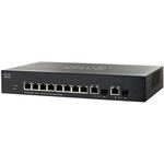 Коммутатор Cisco SF302-08PP 8-port 10/100 PoE+ Managed Switch SF302-08PP-K9-EU