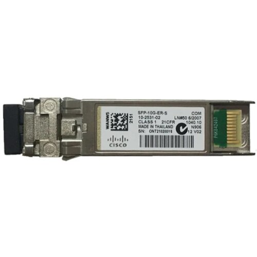 Характеристики Трансивер Cisco SFP-10G-ER-S