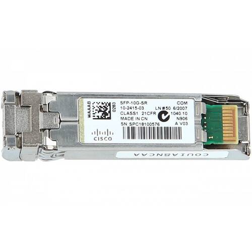 Характеристики Трансивер Cisco SFP-10G-SR