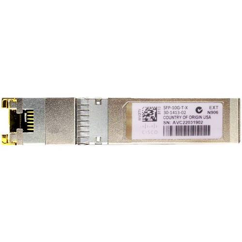 Характеристики Трансивер Cisco SFP-10G-T-X