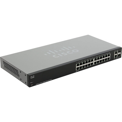Коммутатор Cisco SG220-26 26-Port Gigabit Smart Plus Switch (SG220-26-K9-EU)