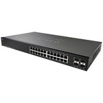 Коммутатор Cisco SG220-28MP 28-Port Gigabit PoE Smart Switch (SG220-28MP-K9-EU)