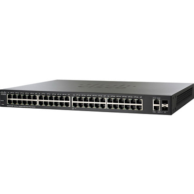 Характеристики Коммутатор Cisco SG220-50P 50-Port Gigabit PoE Smart Plus Switch (SG220-50P-K9-EU)