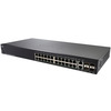 Коммутатор Cisco SG350-28 28-port Gigabit Managed Switch (SG350-28-K9-EU)