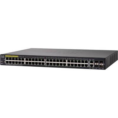 Характеристики Коммутатор Cisco SG350-52MP 52-port Gigabit Max-PoE Managed Switch (SG350-52MP-K9-EU)