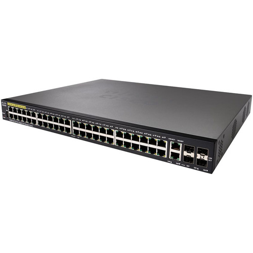 Коммутатор Cisco SG350-52P 52-port Gigabit PoE Managed Switch (SG350-52P-K9-EU)