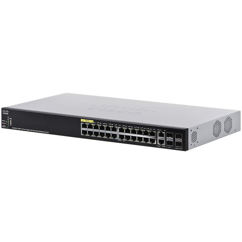 Коммутатор Cisco SG350X-24MP 24-port Gigabit POE Stackable Switch (SG350X-24MP-K9-EU)