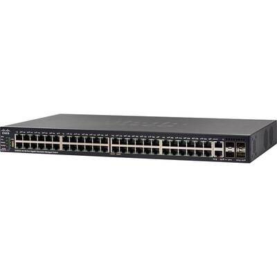 Характеристики Коммутатор Cisco SG550X-48 48-port Gigabit Stackable Switch (SG550X-48-K9-EU)