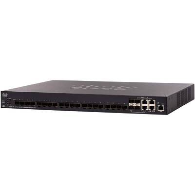 Коммутатор Cisco 24-Port 10G SFP+ Stackable Managed Switch (SX350X-24F-K9-EU)