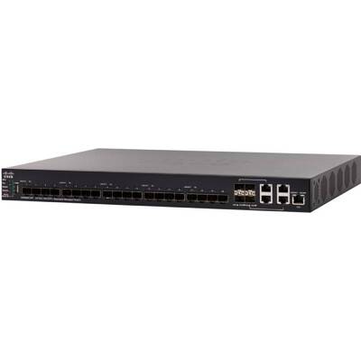 Характеристики Коммутатор Cisco SX550X-24FT 24-Port 10G Stackable Managed Switch (SX550X-24FT-K9-EU)