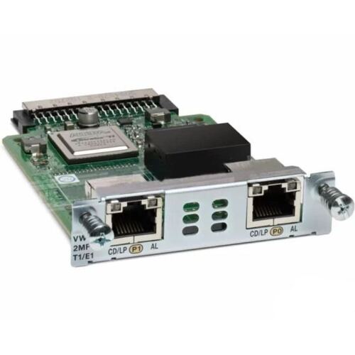 Характеристики Модуль голосовой Cisco VWIC3-2MFT-T1/E1