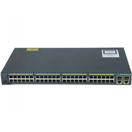 Коммутатор Cisco Catalyst 2960 Plus 48 10/100 PoE+2 1000BT+2SFP LAN Base,Russia (WS-C2960R+48PST-L)