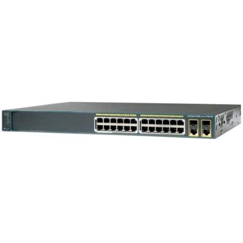 Характеристики Коммутатор Cisco Catalyst 2960-X 24 GigE, 4 x 1G SFP, LAN Base, Russia (WS-C2960RX-24TS-L)