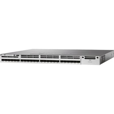 Характеристики Коммутатор Cisco Catalyst 3850 24 Port 10G Fiber Switch IP Services (WS-C3850-24XS-E)