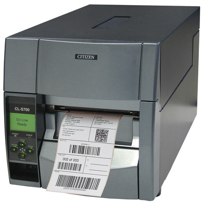 Промышленный принтер Citizen CL-S700R + намотчик