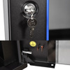 Шкаф телекоммуникационный настенный разборный 12U (600 × 650) дверь стекло, цвет черный CMO ШРН-Э-12.650-9005