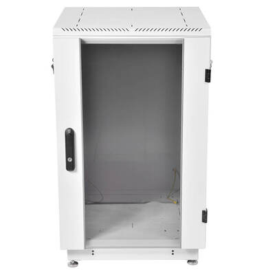 Шкаф телекоммуникационный напольный 22U (600 × 800) дверь стекло, цвет черный CMO ШТК-М-22.6.8-1ААА-9005