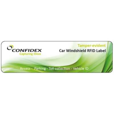Характеристики RFID метка UHF Confidex Windshield Label 3000498