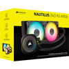 Система жидкостного охлаждения Corsair NAUTILUS 240 ARGB  (CW-9060092-WW)