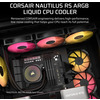 Система жидкостного охлаждения Corsair NAUTILUS 240 ARGB  (CW-9060092-WW)