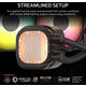Система жидкостного охлаждения Corsair NAUTILUS 360 ARGB (CW-9060093-WW)