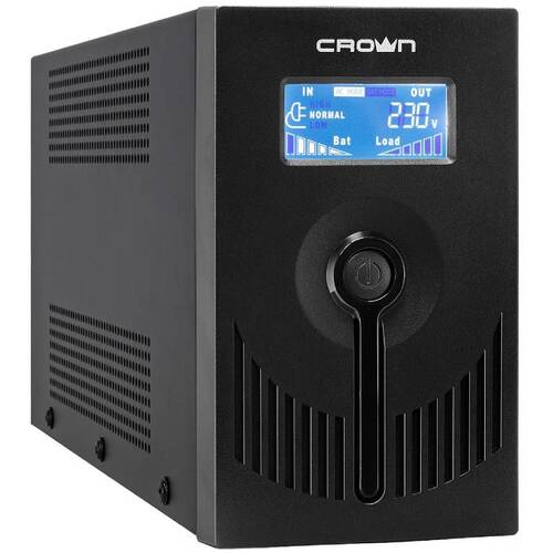 Характеристики ИБП Crown CMU-SP650EURO LCD USB