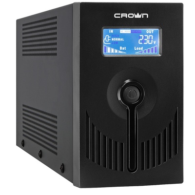 Характеристики ИБП Crown CMU-SP650 IEC LCD USB
