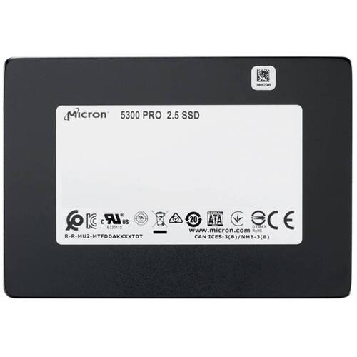 Характеристики SSD накопитель Crucial Micron 5300 PRO 7680GB (MTFDDAK7T6TDS-1AW1ZABYY)